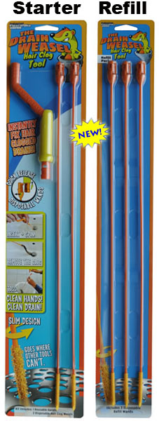 Drain Weasel and Refill